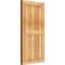 Ekena Millwork Framed Board-n-Batten Shutters, Rough Sawn Western Red Cedar, 16 1/8W x 31H, PR RBF06S16X031RWR - alternate 3